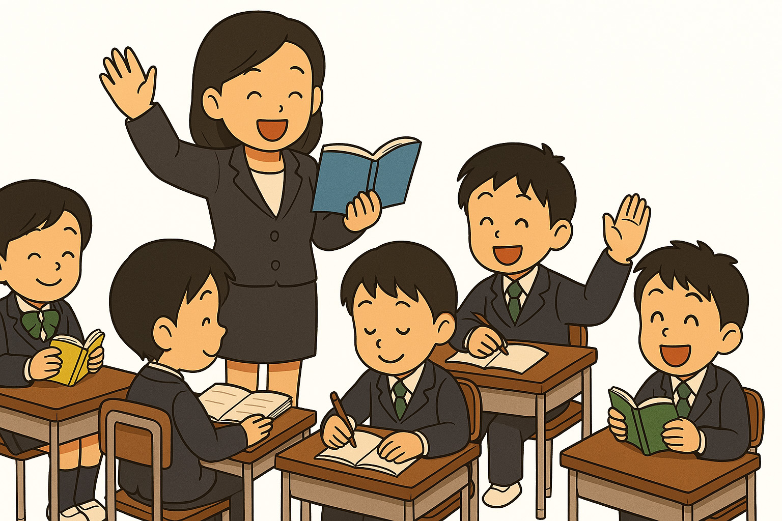 少人数制の授業風景